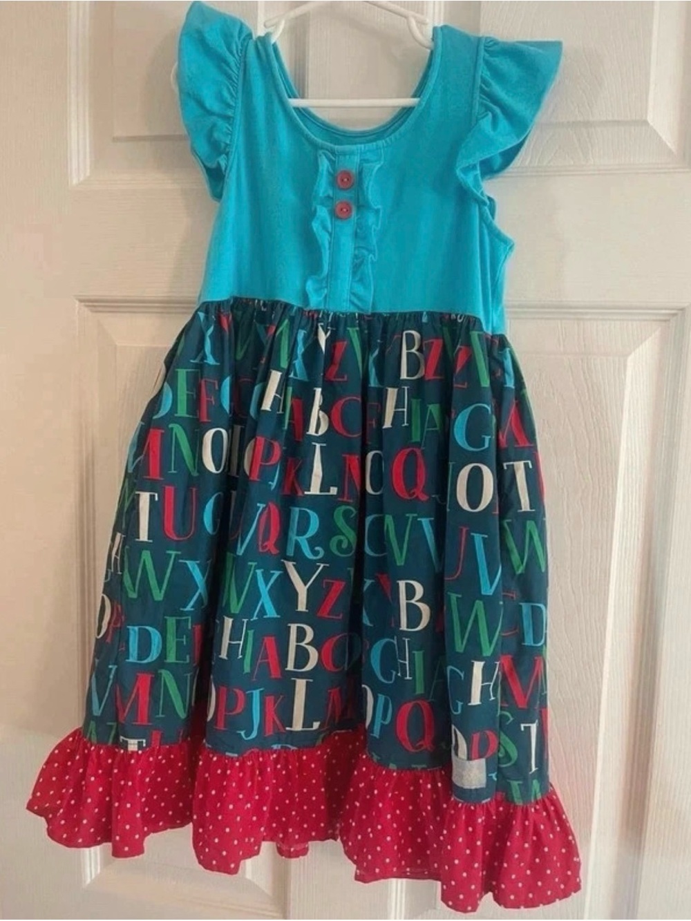 Eleanor Rose ABC Kirby dress size 7-8